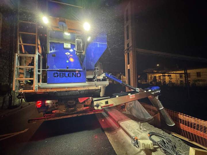 Bétonnière mobile Normandie